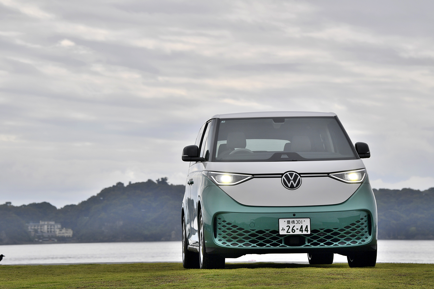 フォルクスワーゲンID.BUZZの正面フロントスタイリング