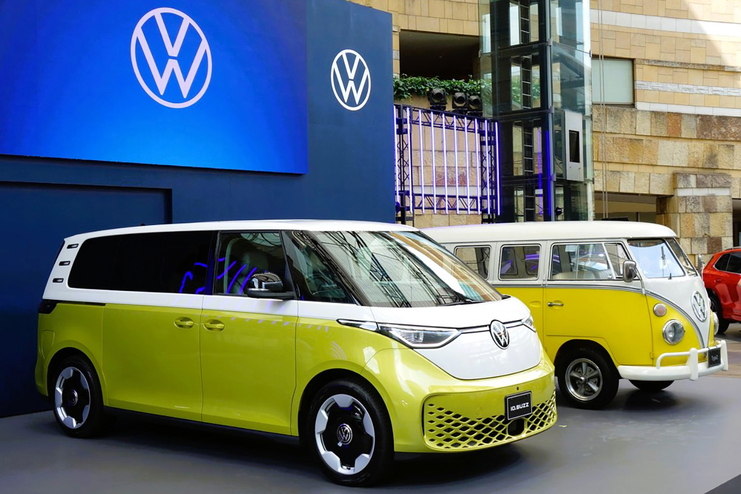 フォルクスワーゲンID.Buzzのフロントスタイリング