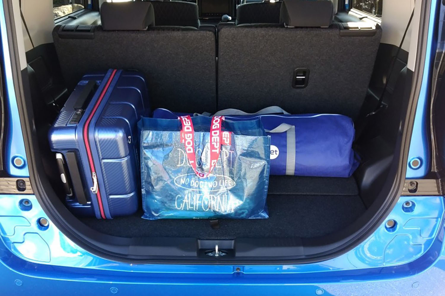 スズキ・ソリオのラゲッジルーム