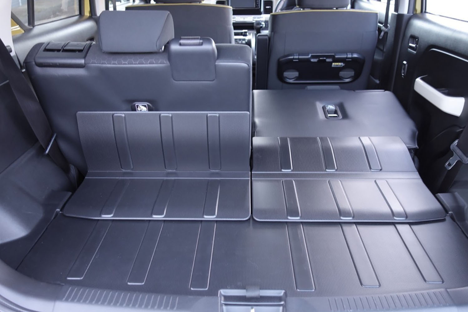 ワイパブルになったラゲッジルーム