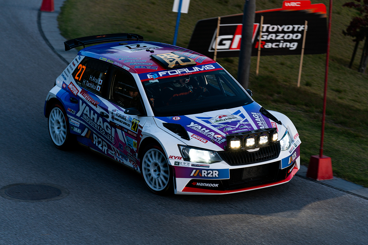 新井大輝選手のシュコダ・ファビア 〜 画像3