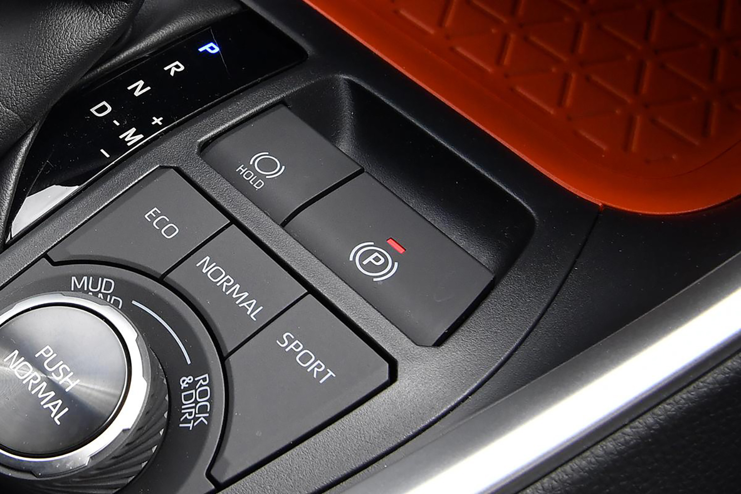 電動パワーブレーキのスイッチ