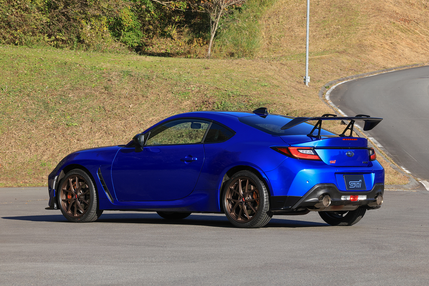 スバルBRZ STI Sport TYPE RAのリヤスタイリング