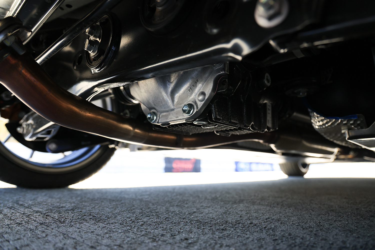 スバルBRZ STI Sport TYPE RAのデフカバー