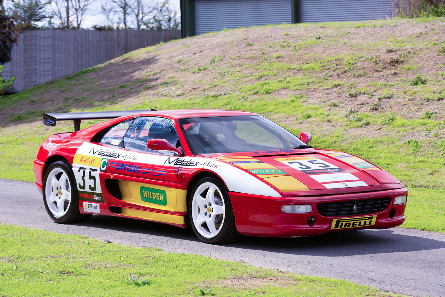 フェラーリF355チャレンジのフロントスタイリング