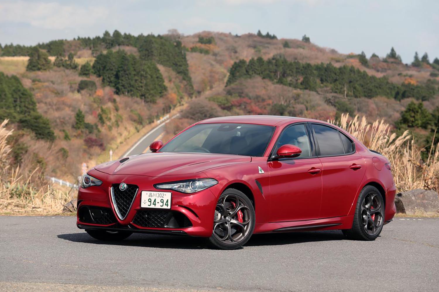 アルファロメオ・ジュリア・クアドリフォリオのフロントスタイリング