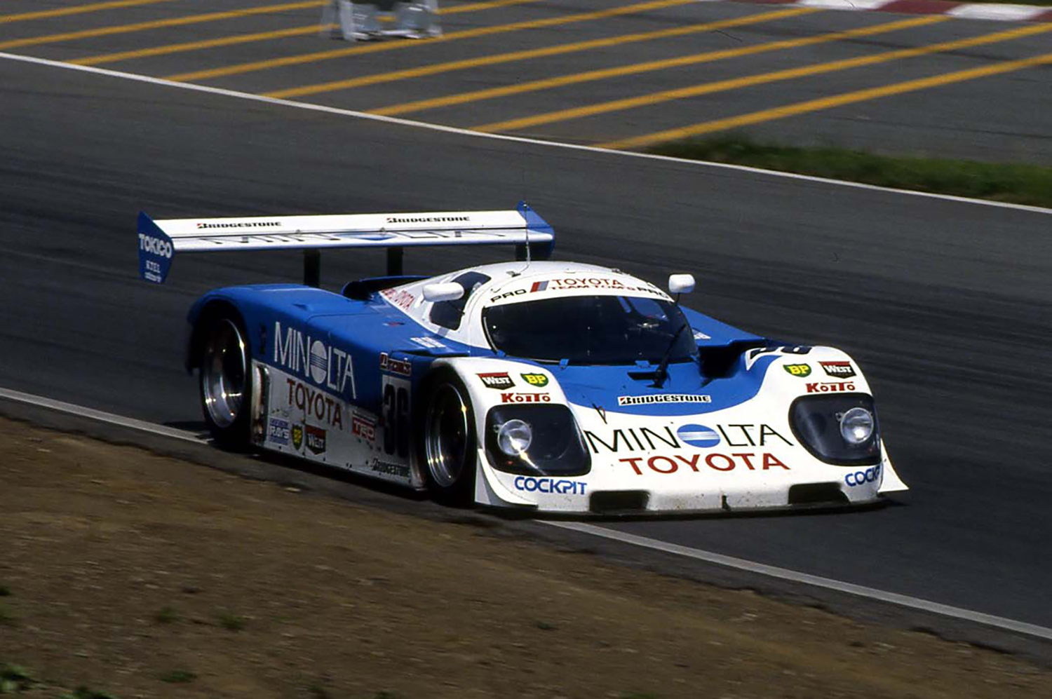 トヨタ91CVの走行シーン