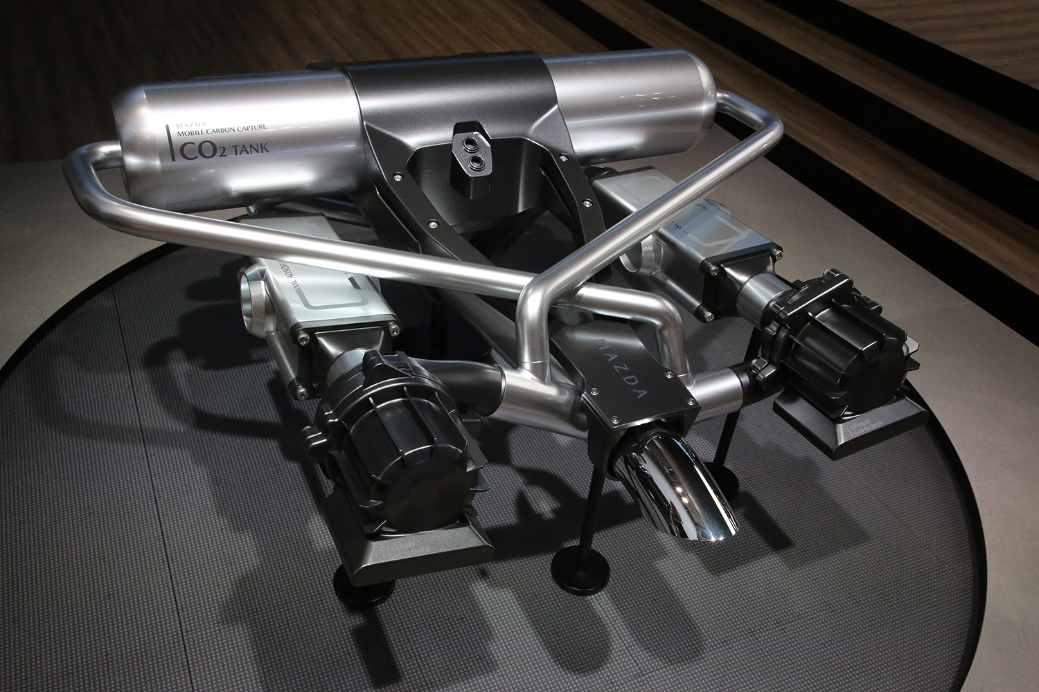 マツダのCO2回収装置