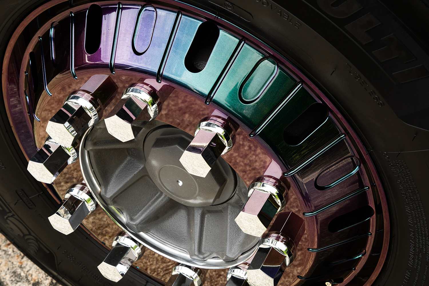 ボルボトラクタ「BLUE BLOOD」のホイール