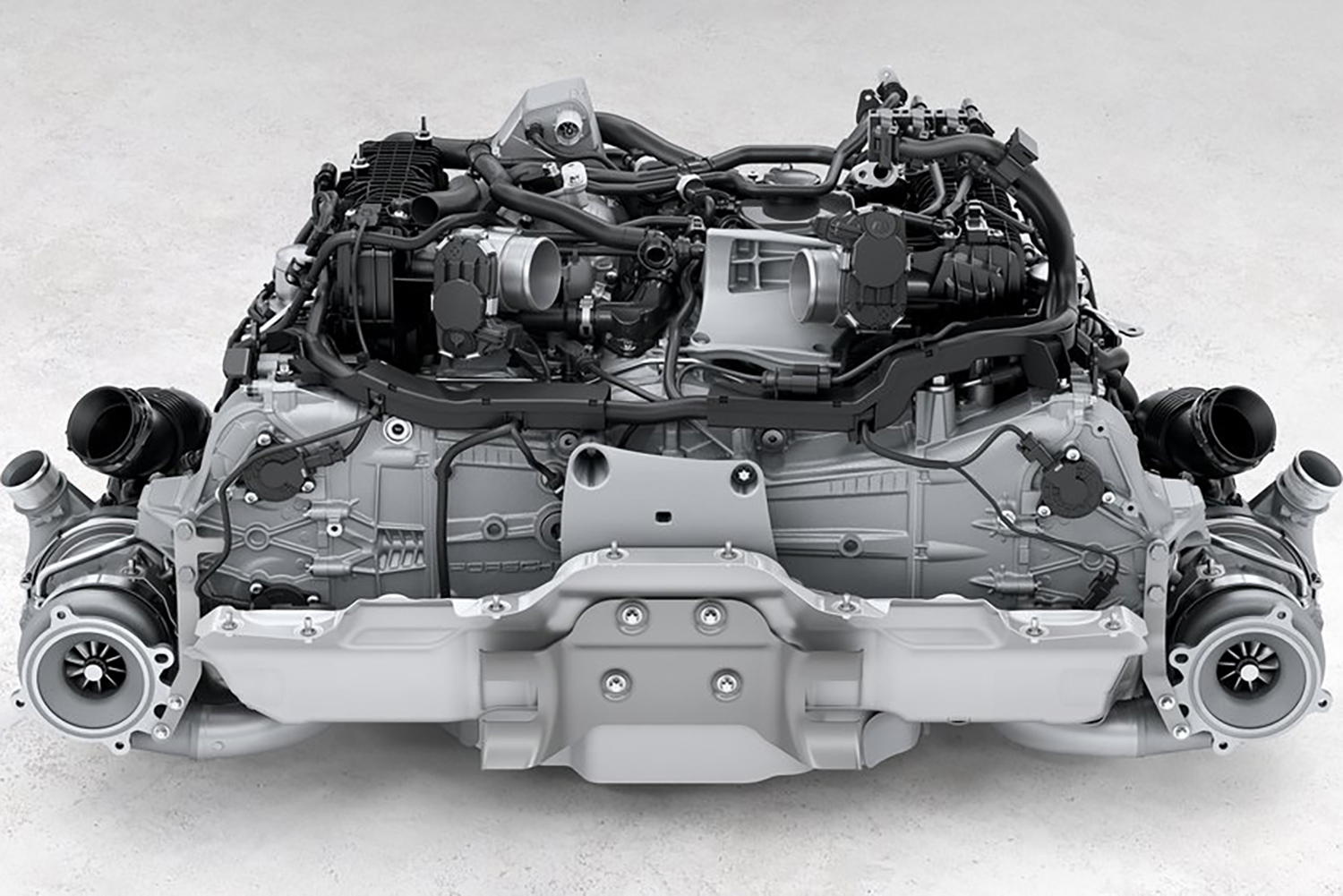 ポルシェ911 Turbo Sのエンジン 〜 画像15