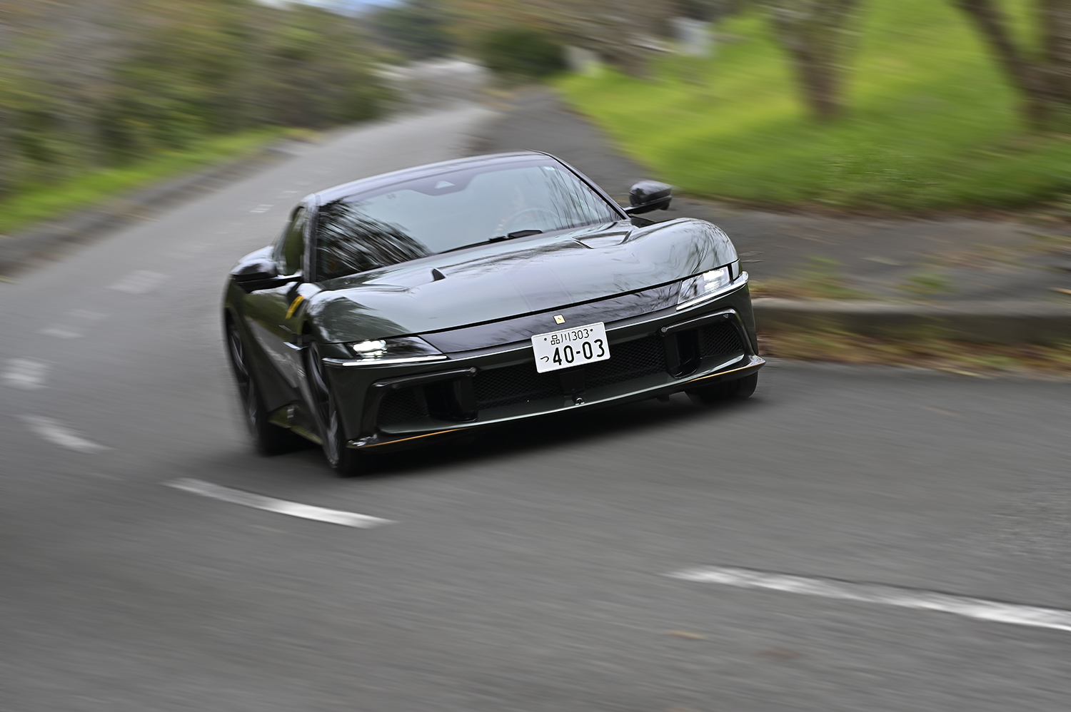 フェラーリ・ドーディチ・チリンドリの走行シーン 〜 画像56