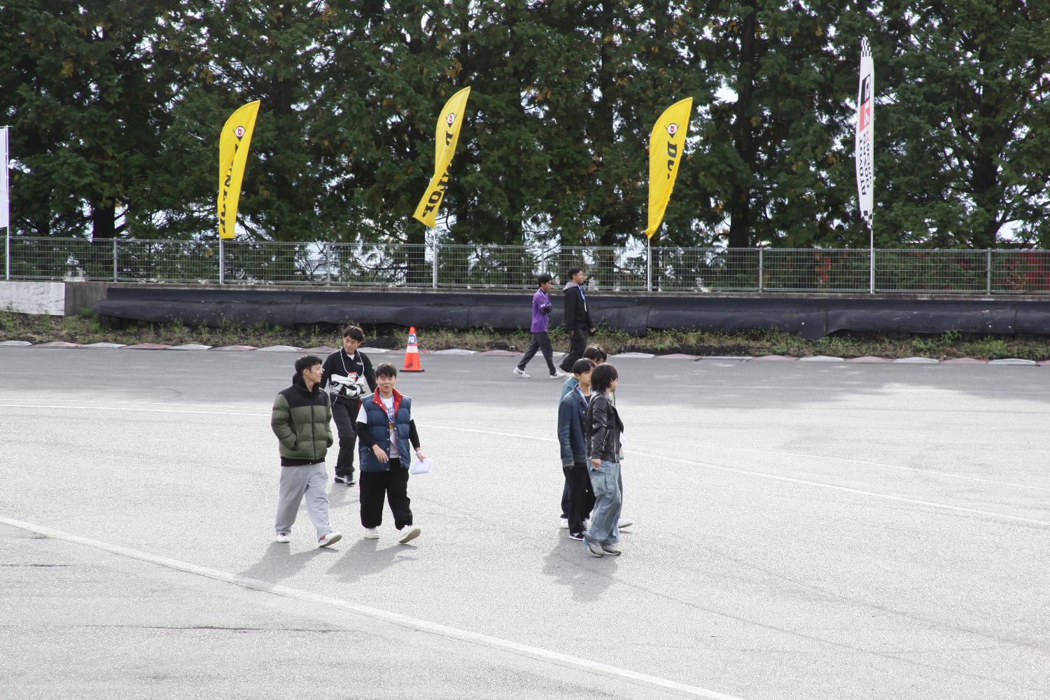 完熟歩行の様子