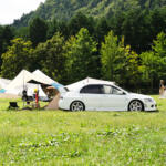 【画像】超希少なトミマキ仕様のエボVIでキャンプだと!?　個性豊かなモデルが大集合した「スターキャンプ2025 in 朝霧高原」で感じた三菱愛 〜 画像44