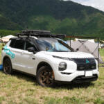 【画像】話題の「超新型デリカミニ」をどこよりも早く展示したのはキャンプ場！　オフロードや登坂の体験もできる「スターキャンプ2025 in 朝霧高原」で三菱車のスゴさを知った 〜 画像33