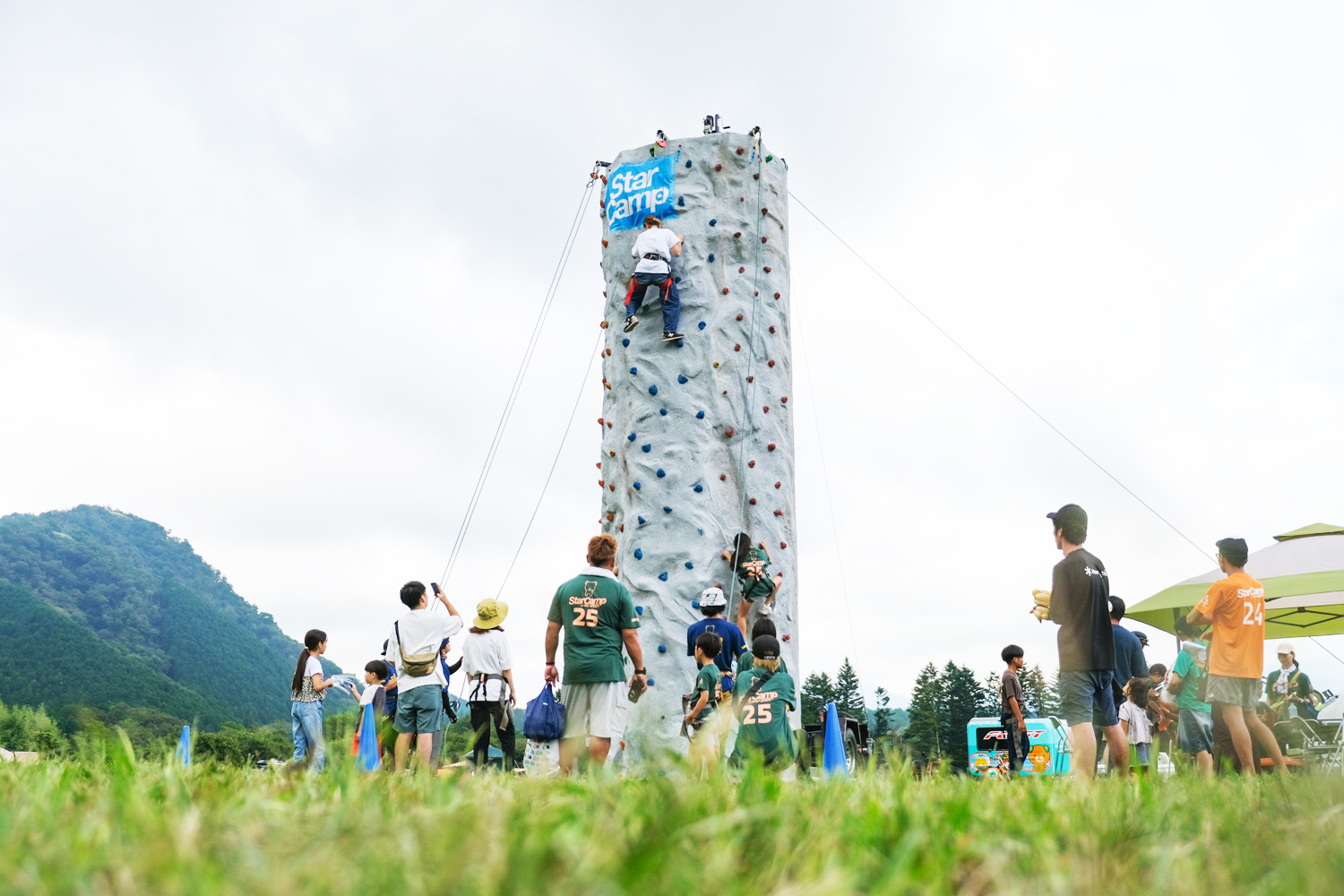 スターキャンプのスポーツクライミング体験エリア 〜 画像83