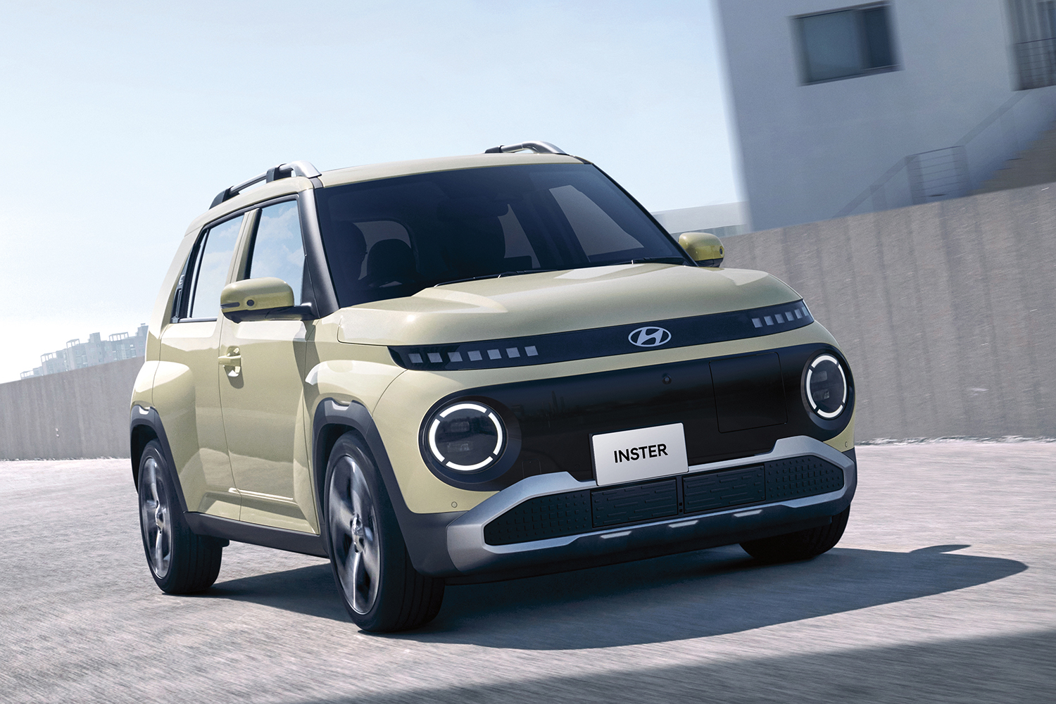 ヒョンデ「インスター」のフロントスタイリング