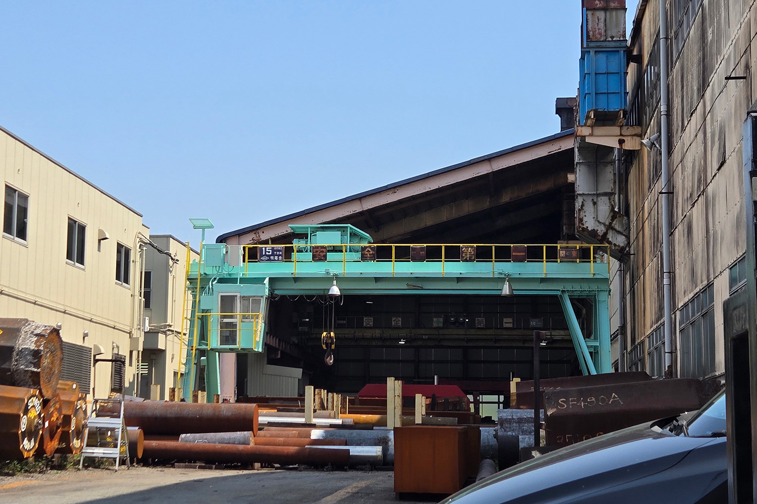 非日常的な風景が広がる埠頭や人工島はドライブにもってこいだった 〜 画像9