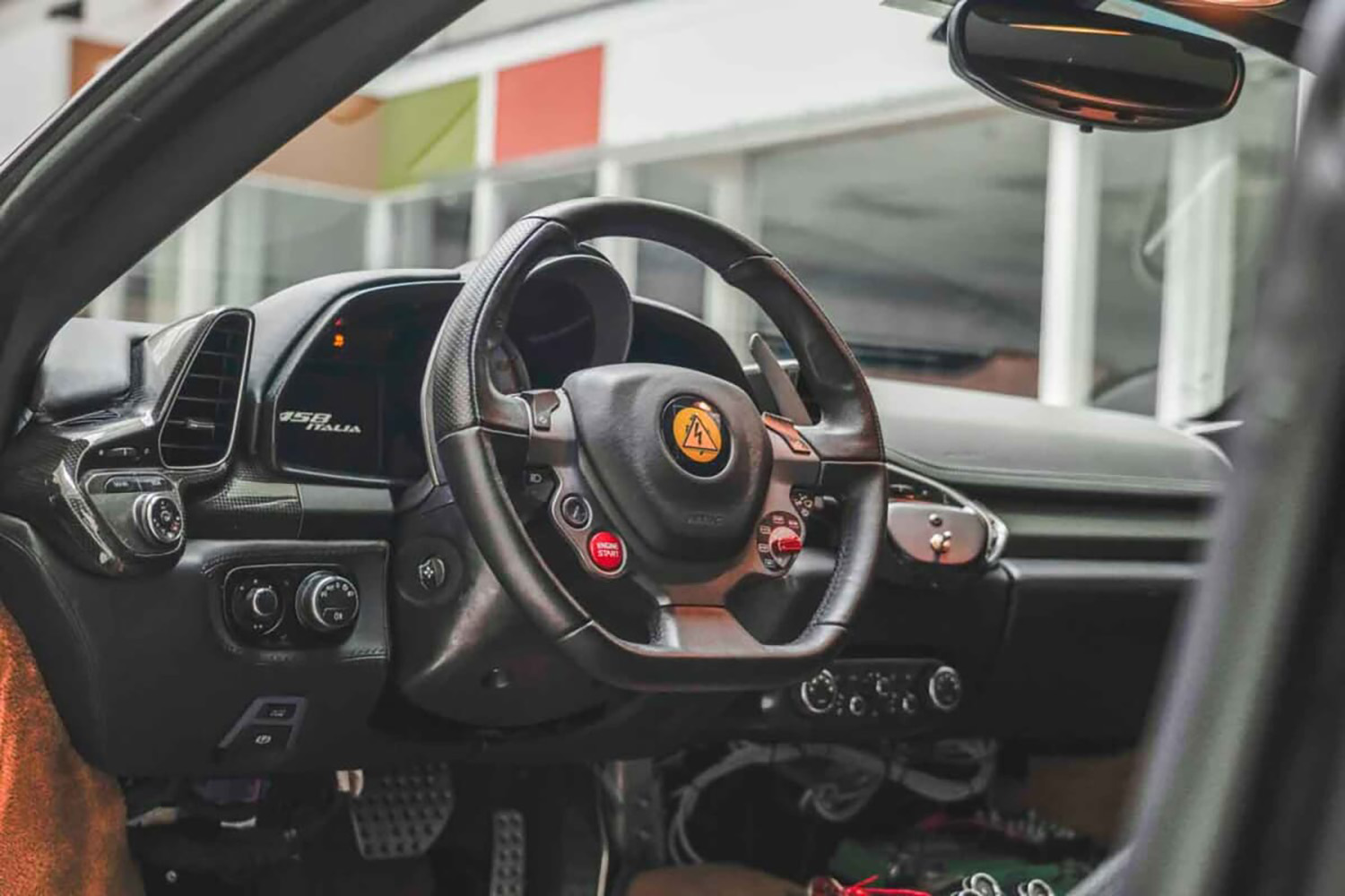 ラ フェラーリの試作車である「F150 M4」のインテリア