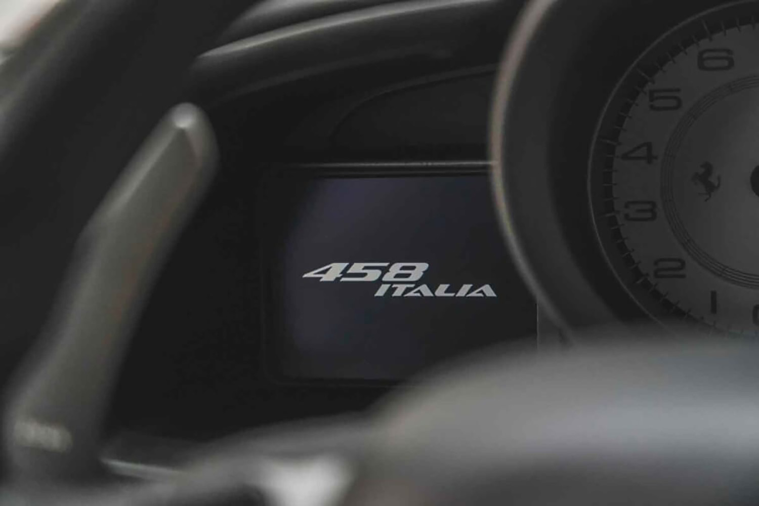 ラ フェラーリの試作車である「F150 M4」のメーターパネル