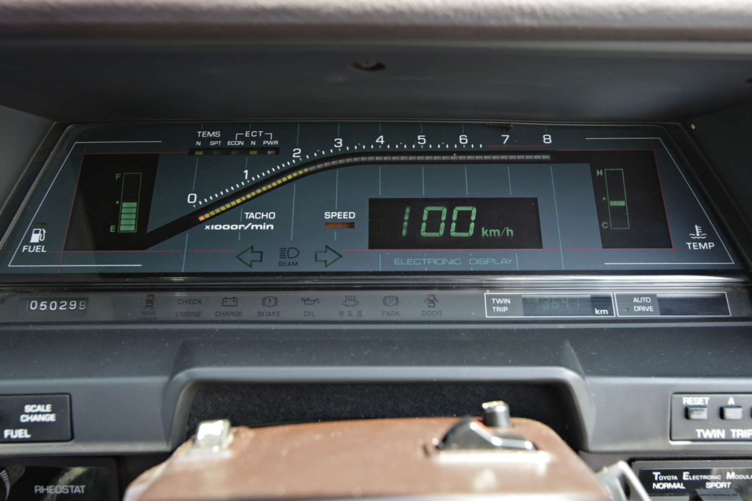 旧車のメーターのイメージ