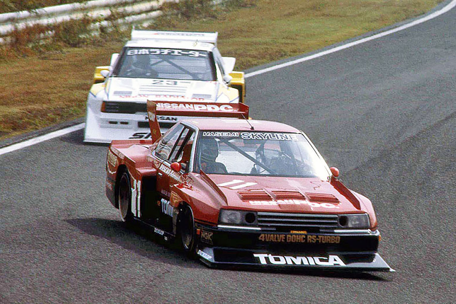 日産スーパーシルエットのマシン