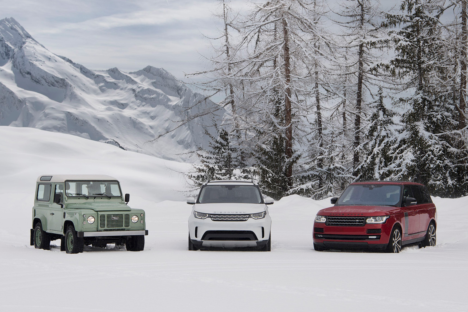 歴代ランドローバー・ディフェンダーのフロントスタイリング