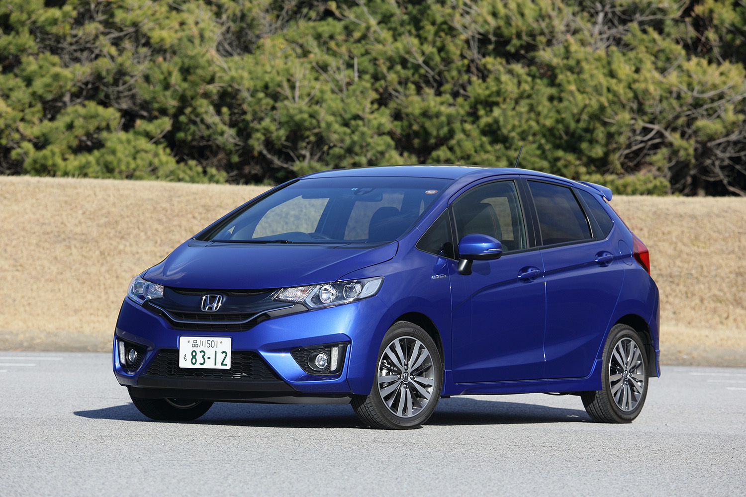 3代目フィット・ハイブリッドのフロントスタイリング