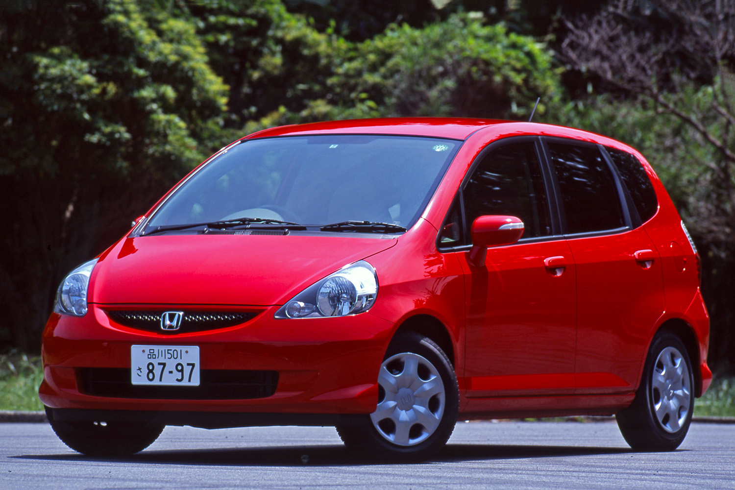 初代フィットのフロントスタイリング