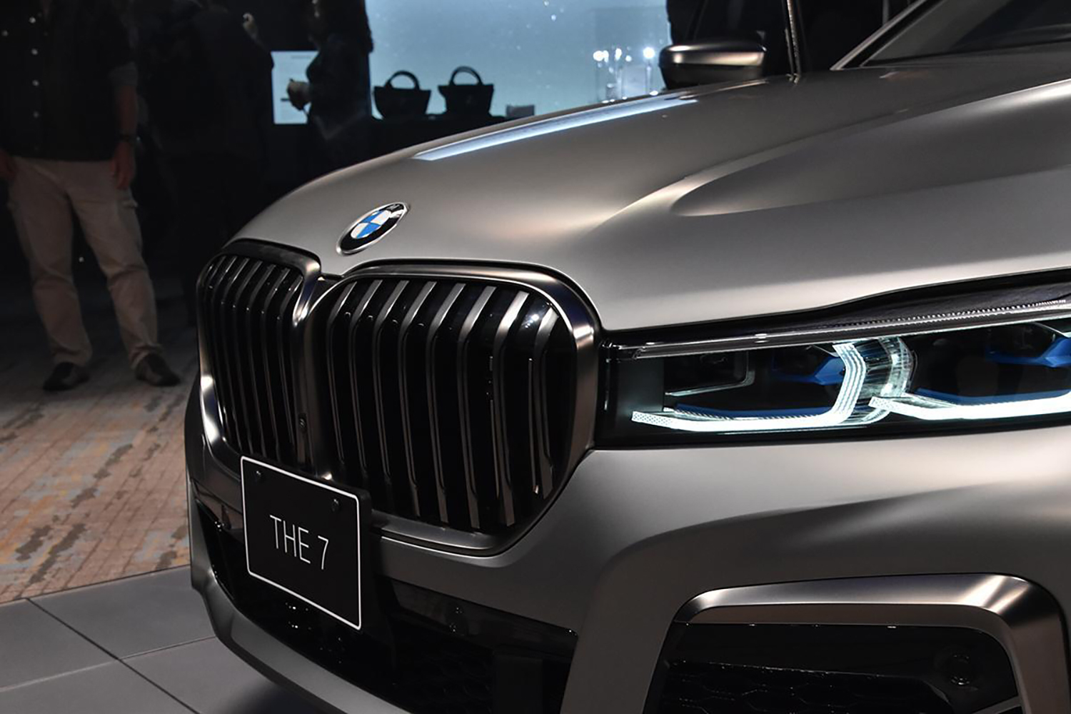 現代車のグリル