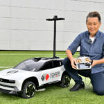 【独占試乗!!】世界陸上2025で芝生を走りまわっていた「Honda 0 SUV」の「RCカー」を走らせてみた！