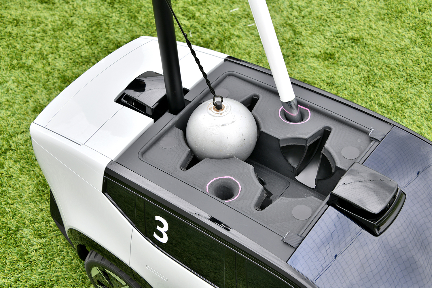 ハンマーを積載したHonda 0 RC 〜 画像4