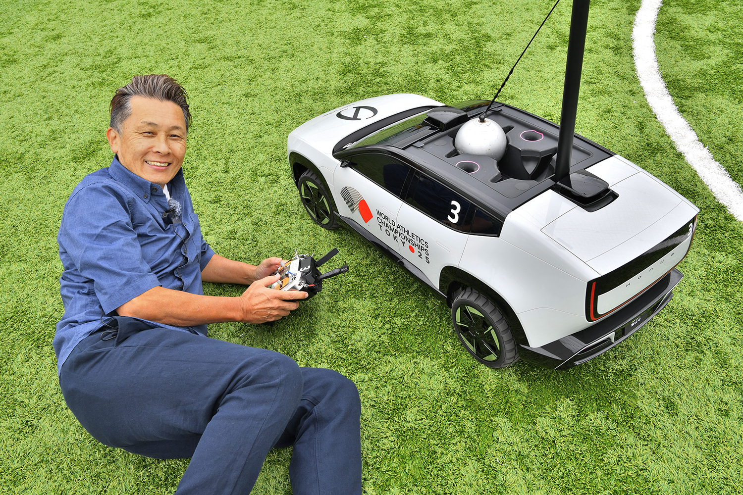 世界陸上で活躍した「Honda 0 RC」の操縦を桂 伸一さんが体験 〜 画像35