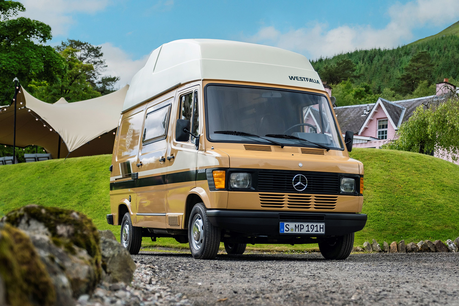 初代「マルコポーロ」のフロントスタイリング