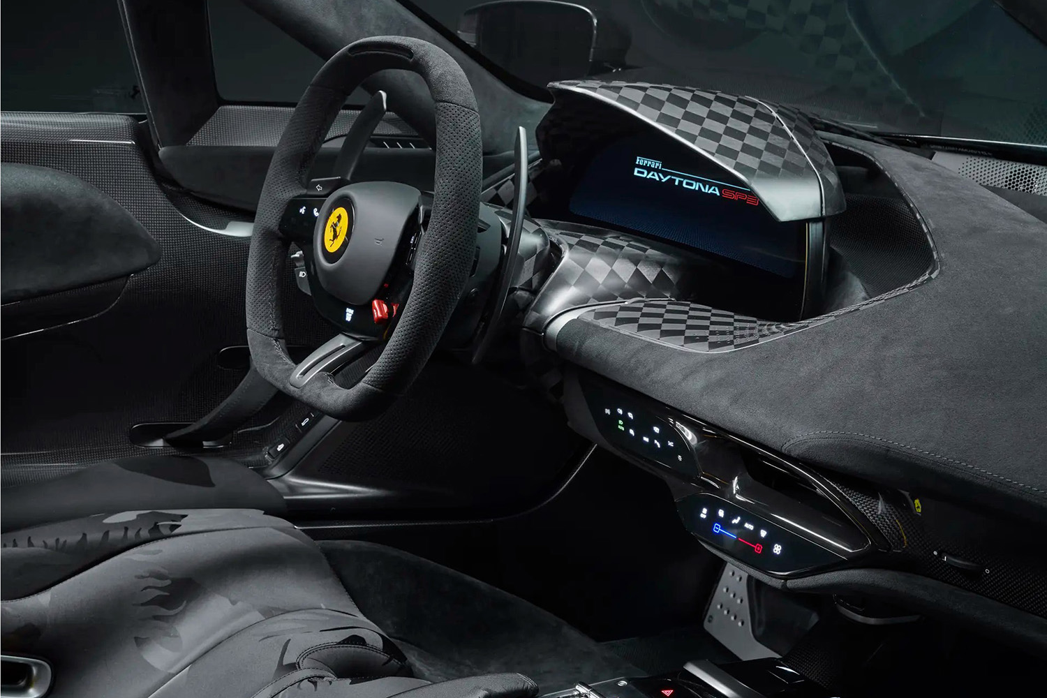 フェラーリ・デイトナSP3 "599+1"のインテリア 〜 画像19