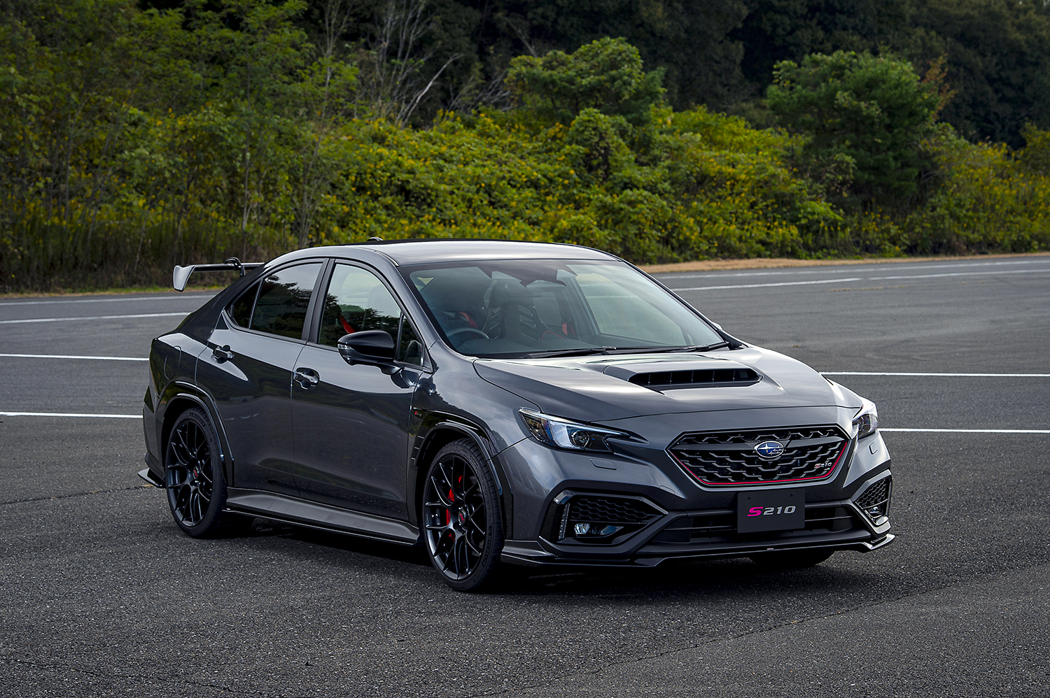 スバルSTI S210のフロントスタイリング