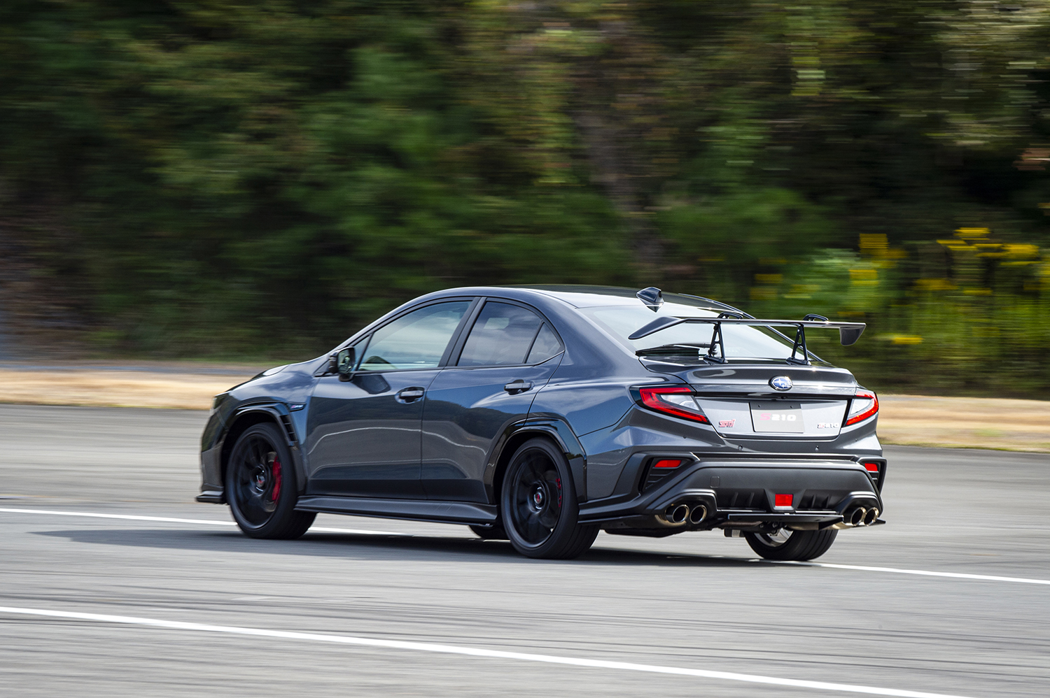 スバルSTI S210の走り