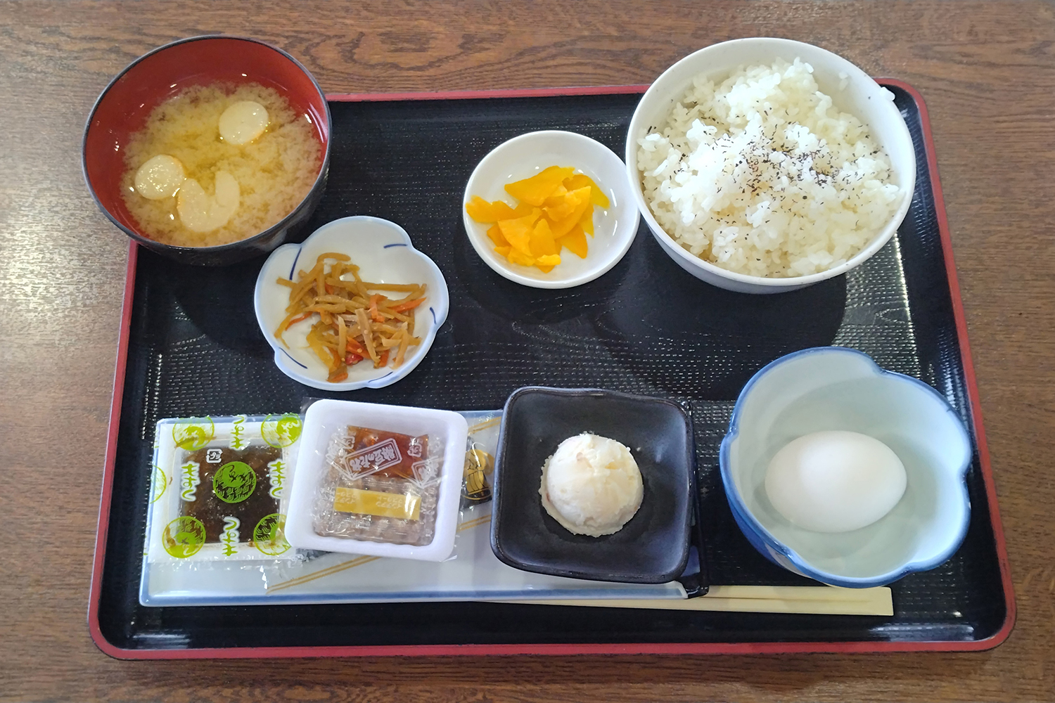道の駅　潮見坂の朝定食