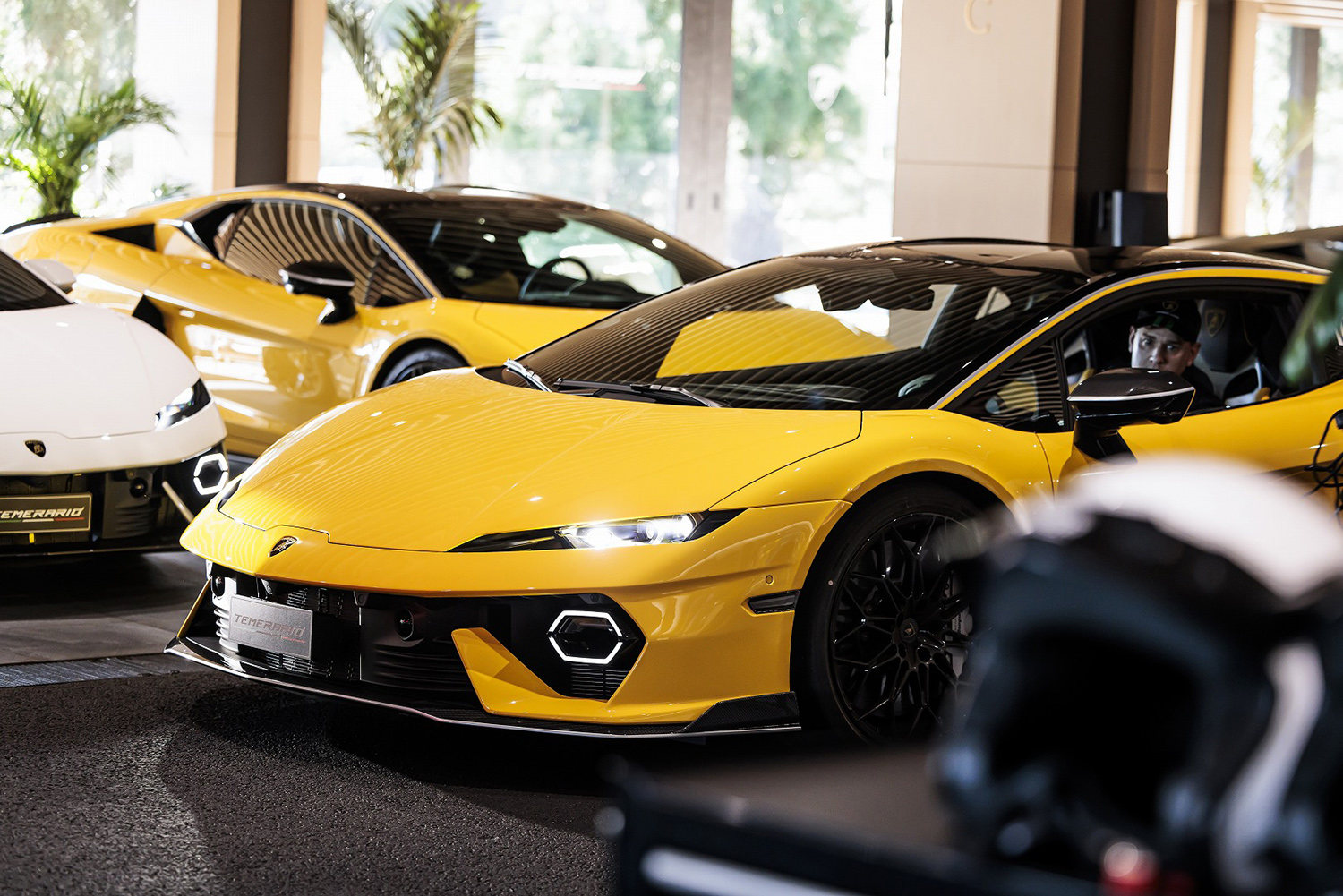 ランボルギーニ・テメラリオのフロントマスク