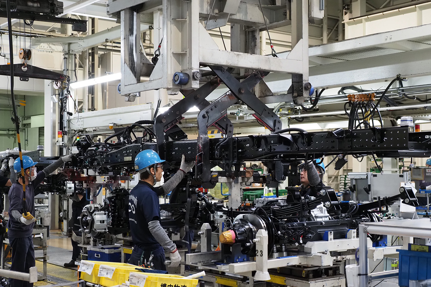 三菱ふそうがeキャンターの混流生産設備とバッテリー再利用戦略を公開 〜 画像5