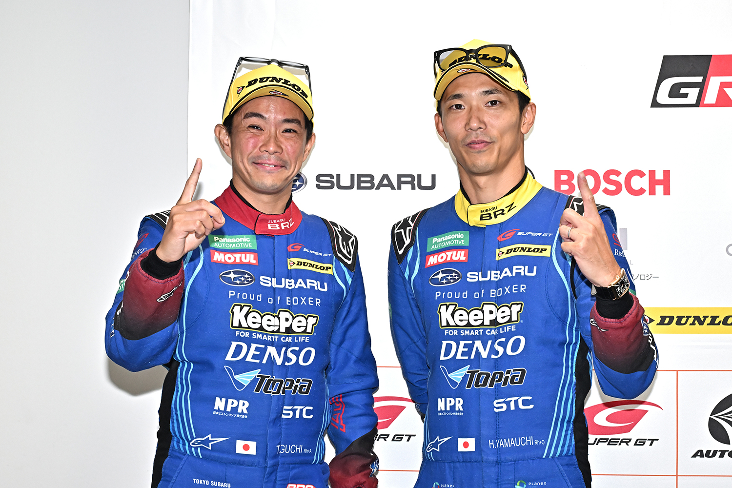 井口選手と山内選手