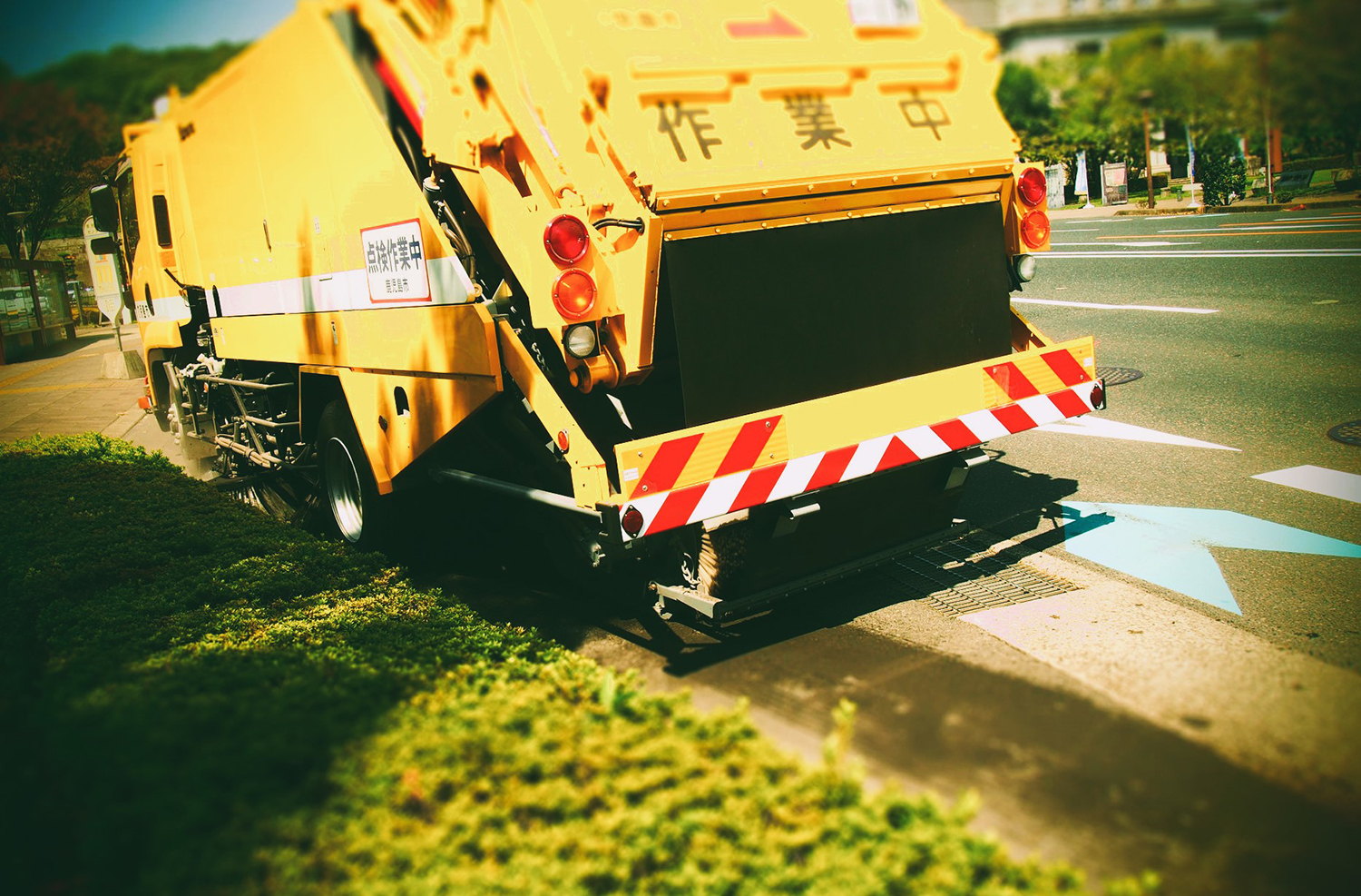 路面清掃車のイメージ