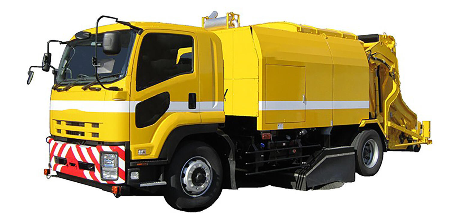 乾式ブラシ式路面清掃車 〜 画像10