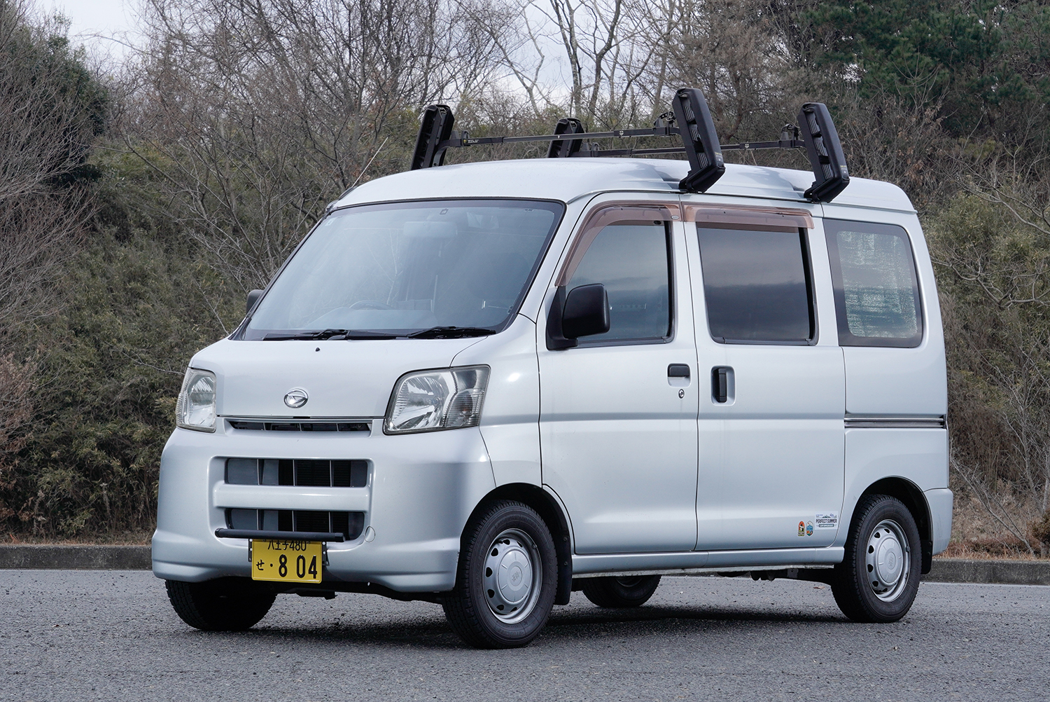 車中泊仕様バンのイメージ