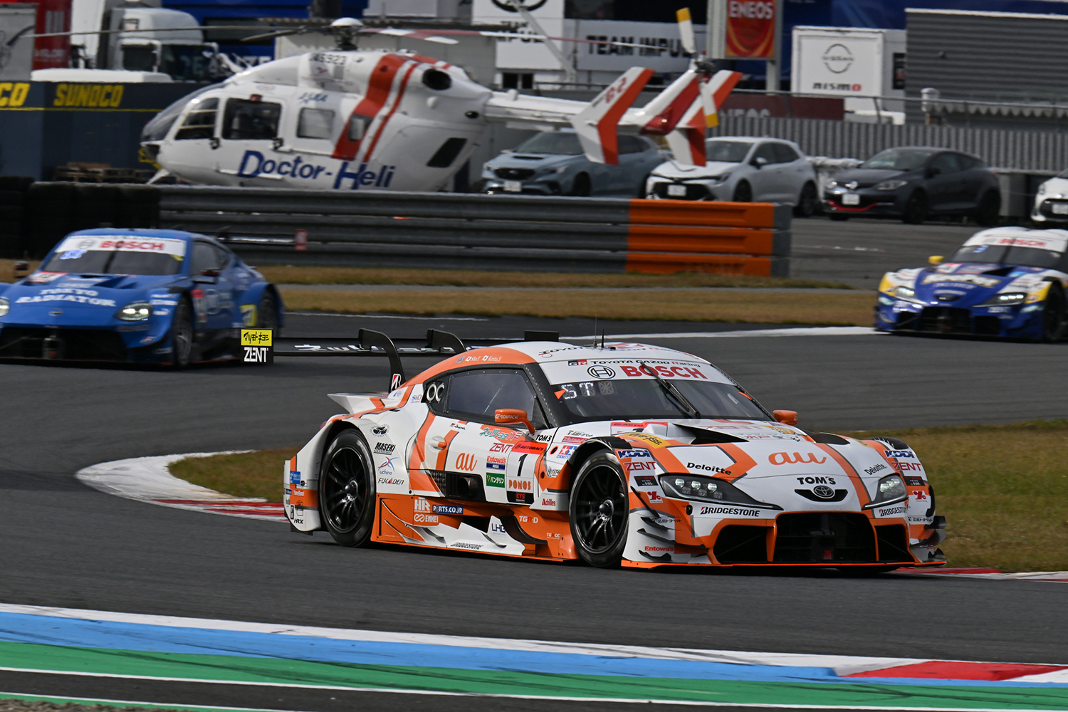 SUPER GT Rd8 の様子