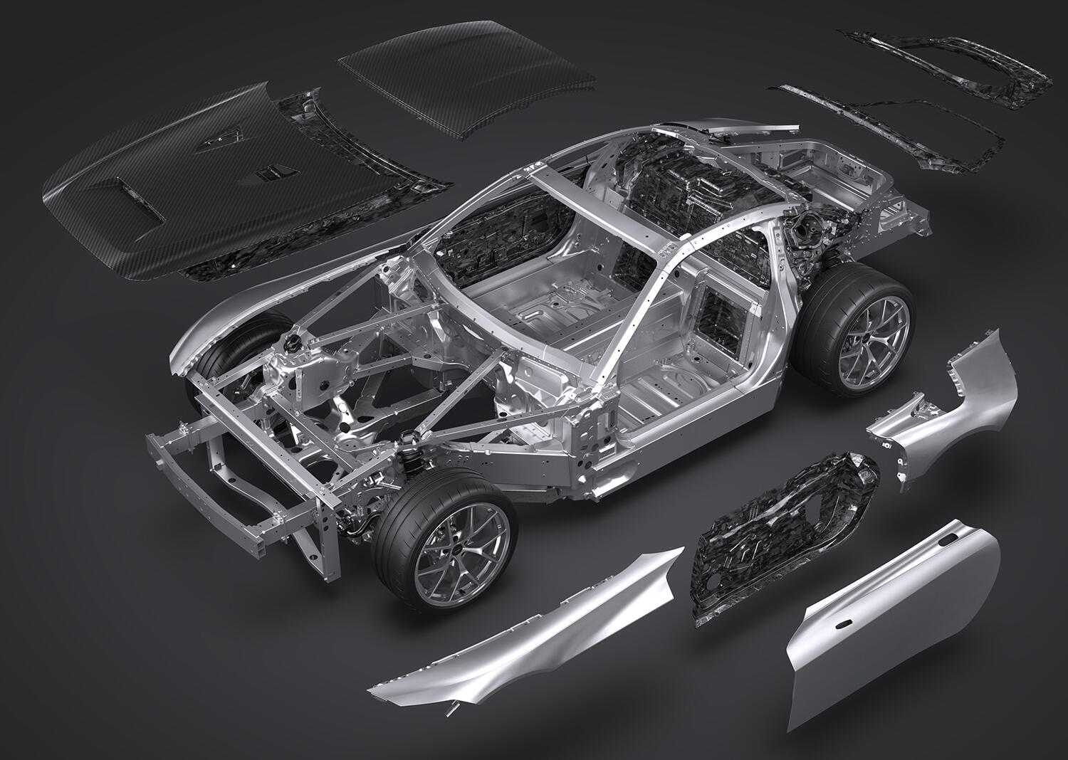 トヨタ GR GTのボディ関係