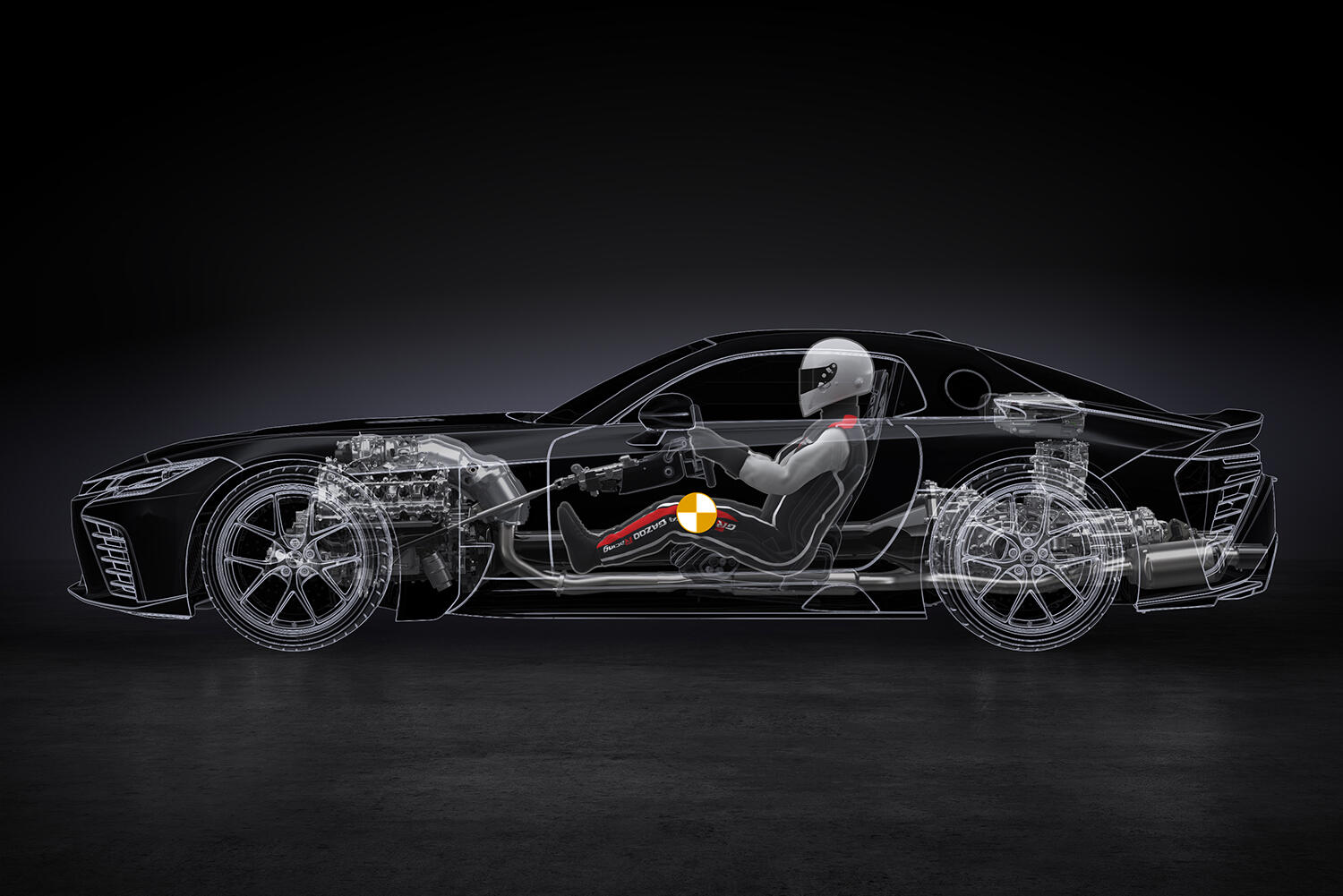 トヨタ GR GTのスケルトン