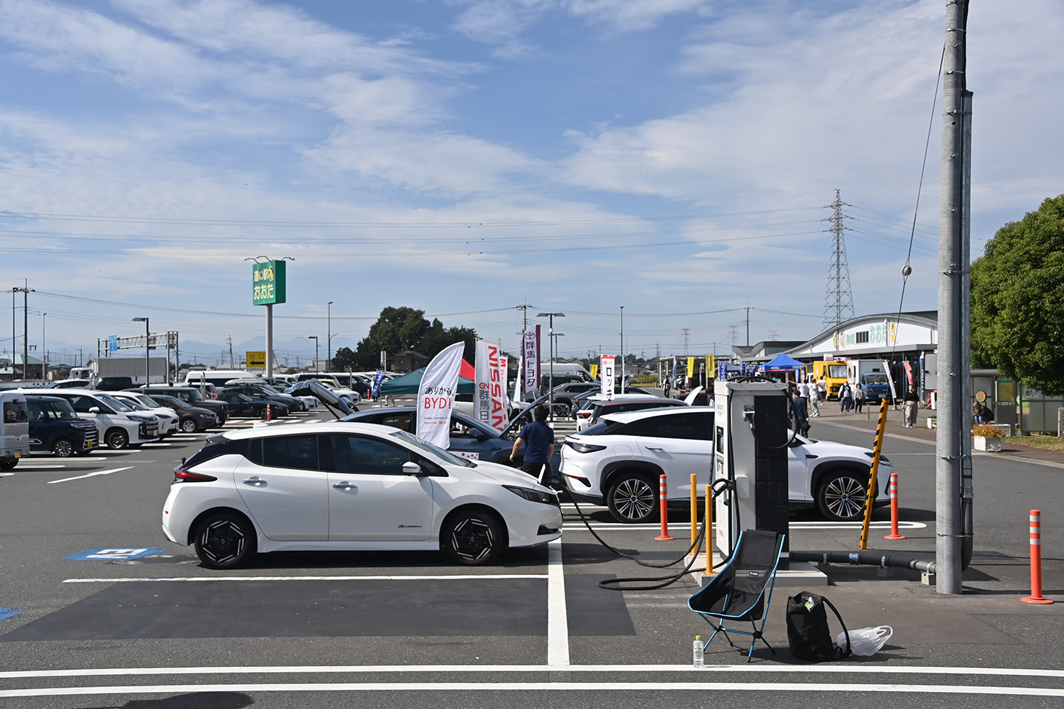 太田市主催 次世代自動車試乗会の様子