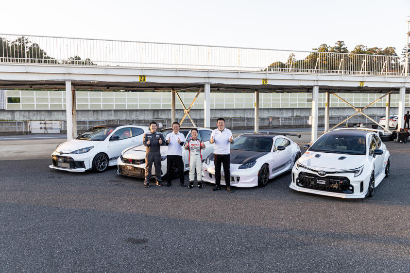 オートバックスにはスゴ腕チューナーが潜んでいた！　３台のデモカーをドリキン土屋圭市がサーキットで徹底チェック!!