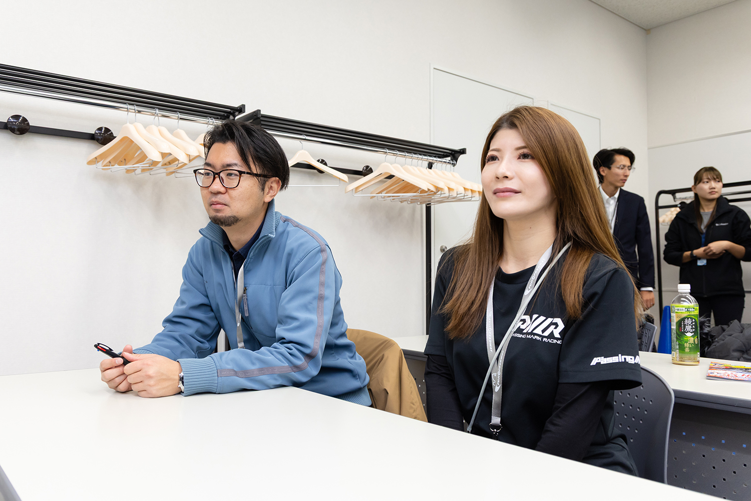 ライター西川氏と金井氏