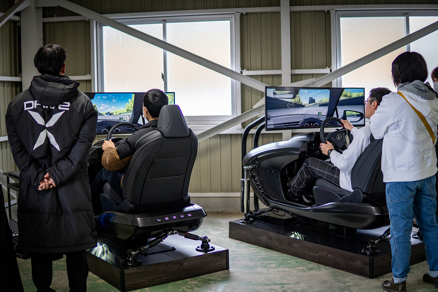 「Lexus Circuit Experience×阿蘇・熊本ドライブ旅 with apr」の様子